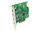 U3X4-PCIE4XE306 | Quad Channel 4-port (1-port x 4) USB 3.0 to PCI Express x4 Gen 2 Host Card