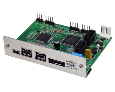 overskydende Inspiration slogan RAID Controller | eSATA, FireWire 800 (IEEE 1394b) & USB 2.0 Combo to Dual  SATA RAID Bridge Board (Encryption) | UFS-DSATA210