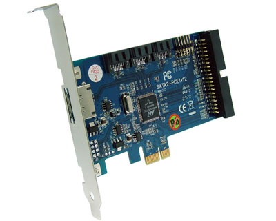 thumbnail image 2 of 6-Port PCIe SATA Expansion Card - 6Gbps SATA3.0 Controller With 6 Cables For Windows/Linux 2 of 11