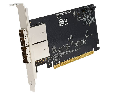 Mes intimidad Supervivencia EPCIE16XRDCA02 | PCIe x16 Gen 3 NTB Cable Adapter Card | External PCI  Express (two SFF-8644 1x2) to PCI Express x16 (with Gen 3 Redriver) Cable  Adapter Card | PCIe NTB Cable Adapter | EPCIE16XRDCA02