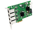 GE5PX4-PCIE4XG301 | 4-port Multi-Gigabit (5G/ 2.5G/ 1000BASE-T/ 100BASE-TX/ 10BASE-Te) Ethernet (POE+) to PCI Express x4 Gen 3 Host Card