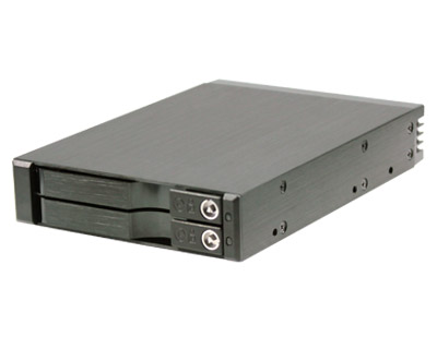 Sata Rack SATAMR2252 | SATA Mobile Rack (3.5 inch FDD form factor) for two 2.5 ...